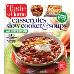 Taste of Home Casseroles, Slow Cooker & Soups
