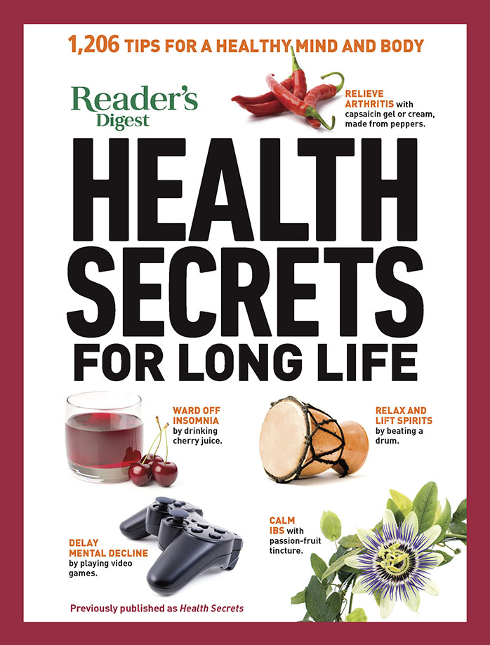 Reader's Digest Health Secrets for Long Life