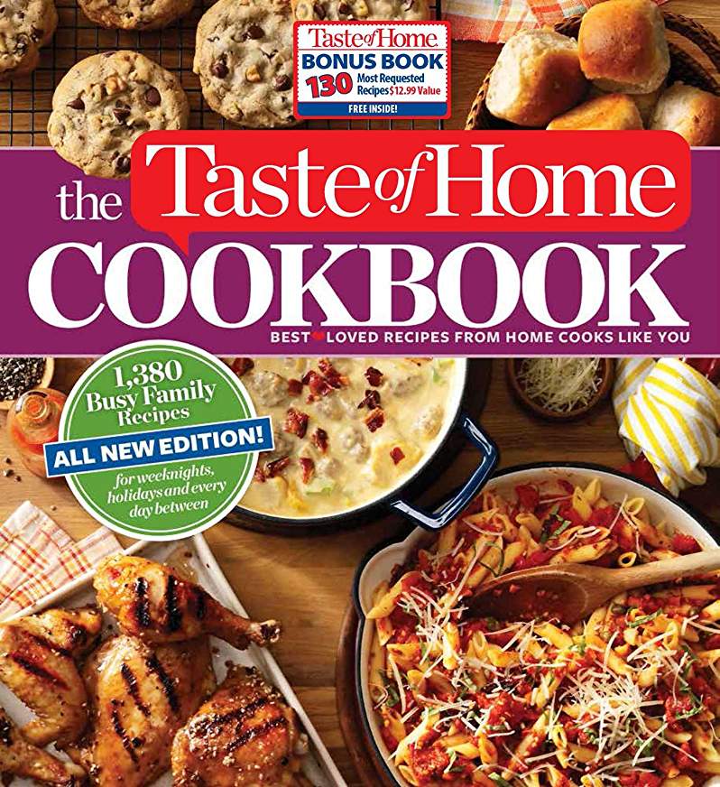 Taste of Home Cookbook, 4th Edition with Bonus Reader's Digest